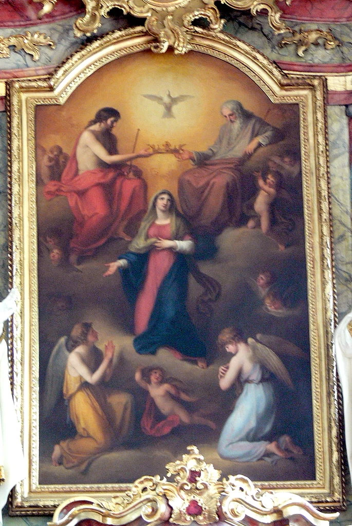 Angelika Kauffmann - Incoronazione di Maria, Chiesa parrocchiale della Santissima Trinità